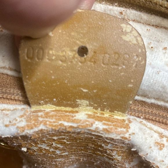 Vintage Gucci Monogram Boston Canvas Leather Handbag Shoulder Bag Made in Italy - Picture 7 of 9